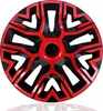 16'' NRM The Best Bicolore rosso/nero coprimozzo universali Anteprima dell’immagine prodotto 4