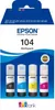Cartouche d'encre Epson 104, Multipack 4 couleurs EcoTank Voir les images du produit 1