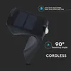 Applique solaire V-TAC - IP65 Waterproof - Noir - 1.5W - Voir les images du produit 9