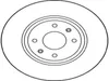 TRW Bremsscheiben (2 Stück) Vorderachse DF1123 Produktbild-Vorschau 4