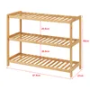 Schuhregal ’Dammfleth’ 55 x 67,5 x 27 cm Bambus Produktbild-Vorschau 3