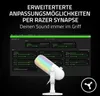Razer Seiren V3 Chroma - Mikrofon - USB - weiß Produktbild-Vorschau 7