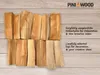 Deko Holzscheite Buche ohne Rinde 20 kg Premium Dekoholz Produktbild-Vorschau 2