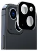A close-up shot of a smartphone camera lens protector on a dark smartphone. Produktbild-Vorschau