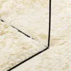 Teppich Shaggy Hochflor NAVARRA Creme 240x240 cm Polyester Produktbild-Vorschau 7