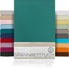 Spannbetttuch Bettlaken aus gekämmter Baumwolle Premium Produktbild-Vorschau 1
