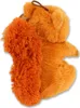 A close-up view of a plush squirrel toy, showing its fluffy tail and body. Produktbild-Vorschau