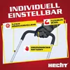 HECHT 661 GT Schneeschieber Schneeschaufel mit Räder | 66 Produktbild-Vorschau 5
