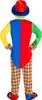 dressforfun® Herrenkostüm Clown Alfredo Produktbild-Vorschau 2