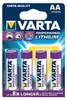 1x4 Varta Ultra Lithium Mignon AA LR 6 Produktbild-Vorschau 5