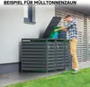 Box na odpadky Wiltec pro jeden odpadkový koš v antracitové Náhled obrázku produktu 6
