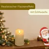 LED Kerze mit Timer Echtwachs LED Kerzen flackernde Flamme Produktbild-Vorschau 3