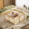 Koonmi Laufstall Baby 120x120 cm Faltbarer Laufgitter mit – Produktbild-Vorschau 2