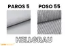 BOXBETT DARO 160/200 in Velour/Cord Hellgrau Produktbild-Vorschau 5