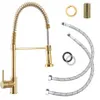 [Edelstahlspüle 50,5x55 +Armatur Spiral Gold] Hochwertig Produktbild-Vorschau 5
