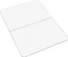 A clear, flat image of a rectangular PVC chair mat with a grid of small dots, divided in the middle by a thin, lighter band. The mat is shown at an angle against a white background. Náhled obrázku produktu