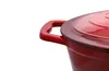ELO Kirschrot Bräter Gusseisen oval robust Induktion rot Produktbild-Vorschau 4