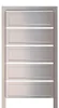 Briefkastenanlage Stairs for Five aus Edelstahl Produktbild-Vorschau 2