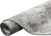 Feinschlingen Velour Teppich Strong Hellgrau Trend Rund, Produktbild-Vorschau 4