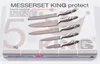 5tlg. Messerset KING® ANTHRAZIT Edelstahl beschichtete Produktbild-Vorschau 2