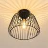 Ø30cm Deckenlampe Retro Deckenleuchte mit LED-Birne E27 Produktbild-Vorschau 1