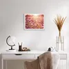 Gerahmtes Poster - Weißer Rahmen - Wiese Blumen Sonne - Produktbild-Vorschau 6