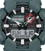 A close-up, head-on view of a G-Shock watch. Produktbild-Vorschau