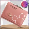 EDIBAZZAR | Kleine Damen Leder Geldbörse Mickey Mouse Leder Produktbild-Vorschau 4