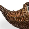 BLUMENAMPEL "FÜLLHORN" | 2er Set, Rattan | handgefertigt Produktbild-Vorschau 5