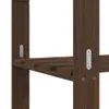 vidaXL Lagerregal mit 5 Böden Braun 170x38x170 cm Produktbild-Vorschau 5