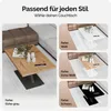 A collage of different colored coffee tables in a living room setting. Produktbild-Vorschau