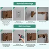 Mai & Mai Kleiderhaken Wandgarderobe Wandhaken aus Holz Produktbild-Vorschau 6