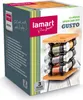 LAMART LT7010 Sada koreničiek na otočnom bambusovom stojane Náhľad obrázku produktu 4