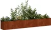 vidaXL květináč Rusty 280x40x40 cm Ocel odolná proti Náhled obrázku produktu 3