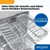 Exquisit Geschirrspüler GSP5508-030D silber | Spülmaschine Produktbild-Vorschau 8