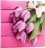 Bilder auf glas - Tulpen Blumenstrauß Garten - 30x30cm - Produktbild-Vorschau 1