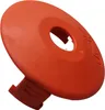 A single orange plastic part for a garden tool, shown in isolation against a white background. Produktbild-Vorschau