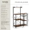 Etagère de cuisine Crawley réglable en hauteur Voir les images du produit 6