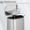 Vidacharmy poubelle en inox avec pédale et filtre Voir les images du produit 4
