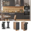 Küchenunterschrank Vicco Fame-Line Anthrazit-Gold 40 cm Produktbild-Vorschau 4