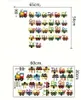 GKA Wandtattoo für Kinder GK80 Zug mit 26 Waggons Alphabet Produktbild-Vorschau 6