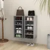 vidaXL Skříně na boty 2 ks. Betonově šedé 31,5x35x70 cm Náhled obrázku produktu 2