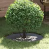 vidaXL geeignet für flachen Baumring Anthrazit Ø30 / 60 cm Produktbild-Vorschau 1
