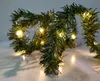 20 LED Lichterkette Tannen-Girlande grün 200cm Produktbild-Vorschau 2