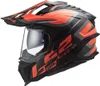 LS2 MX701 Explorer Alter Matt Casco da motocross (nero Anteprima dell’immagine prodotto 1