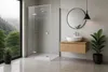 Rea Duschkabine Atlas 120X100 Chrome Left Produktbild-Vorschau 2