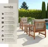 Sada zahradního nábytku tectake® Eivissa v provedení Rope s Náhled obrázku produktu 2
