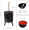 Gulaschkanone, Raketenofen mit Gulaschtopf, Glühweinkocher Produktbild-Vorschau 7