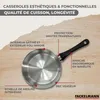 Batterie de cuisine avec 3 poêles 20/24/28 cm et 3 Voir les images du produit 8