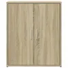 vidaXL Kredens dąb sonoma 60x31x70 cm materiał Podgląd zdjęcia produktu 5
